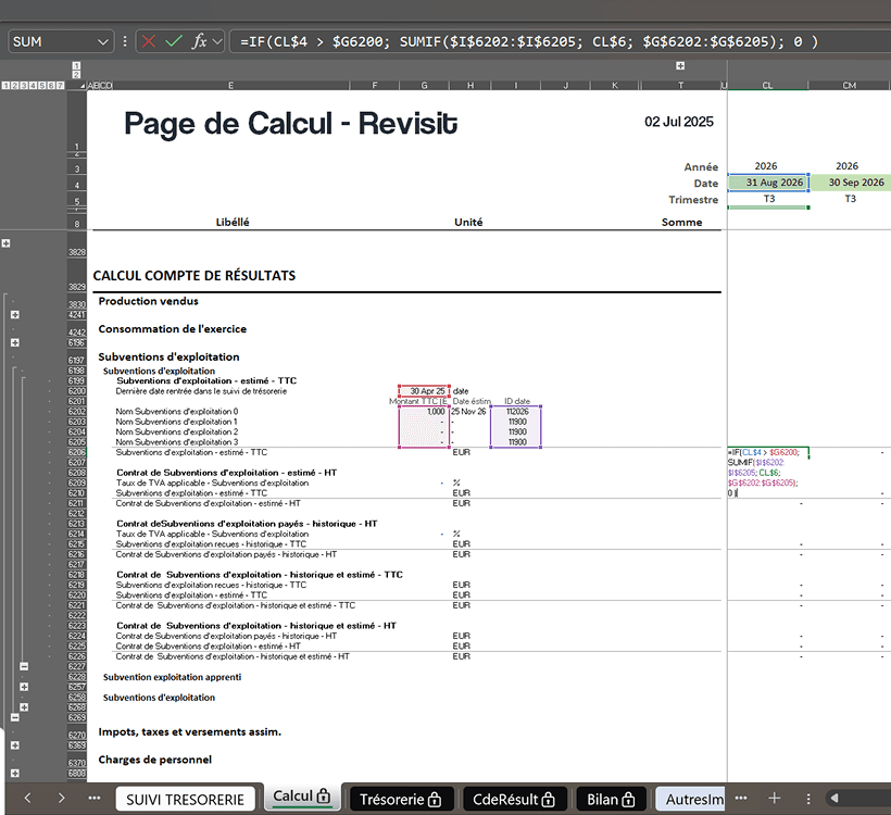 Capture d'écran guide