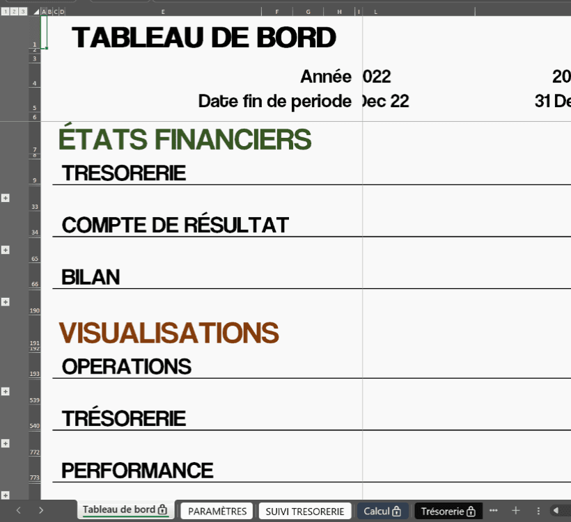 Capture d'écran guide